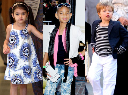 Suri Cruise, Willow Smith, Shiloh Jolie-Pitt Suri Cruise, Willow Smith, Shiloh Jolie-Pitt